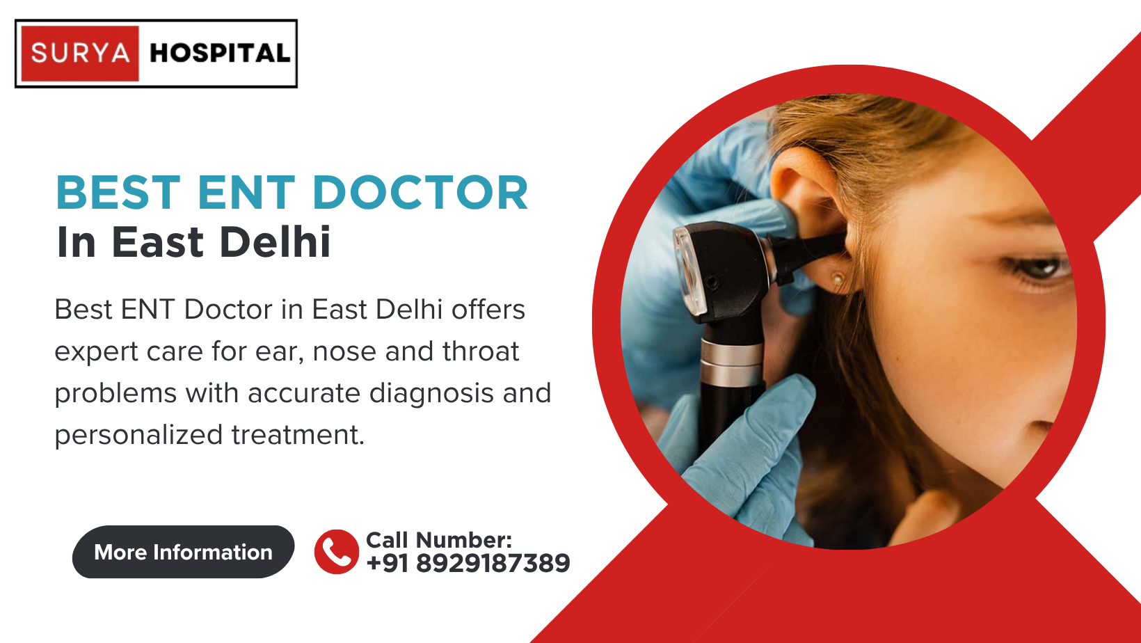 Best ENT Doctor in East Delhi for Expert Treatment